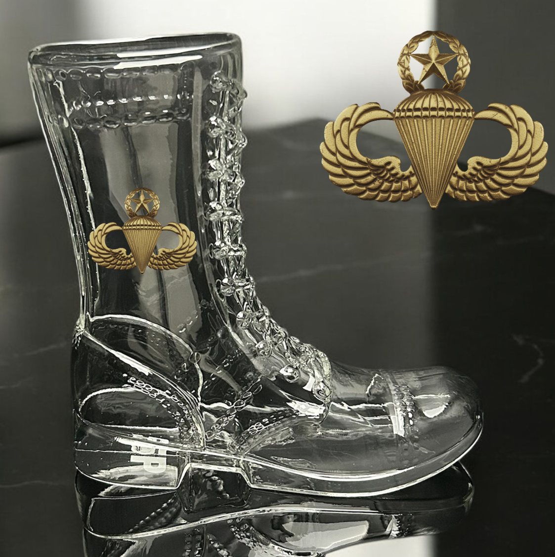 Paratrooper Das Boot (Military Parachutist Badges) -Beer boot