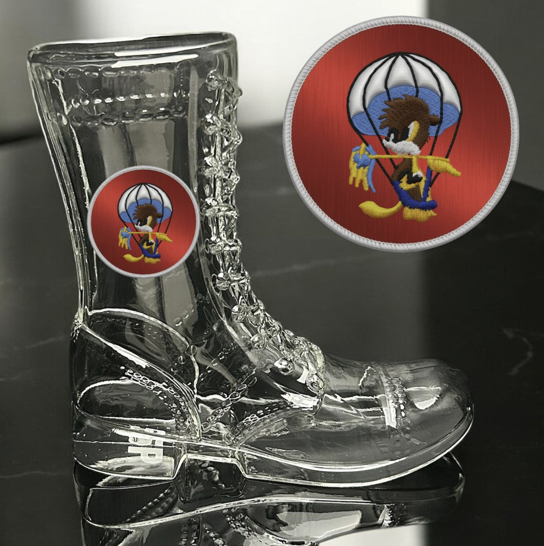 Paratrooper Das Boot (Pocket Patches)-Beer boot