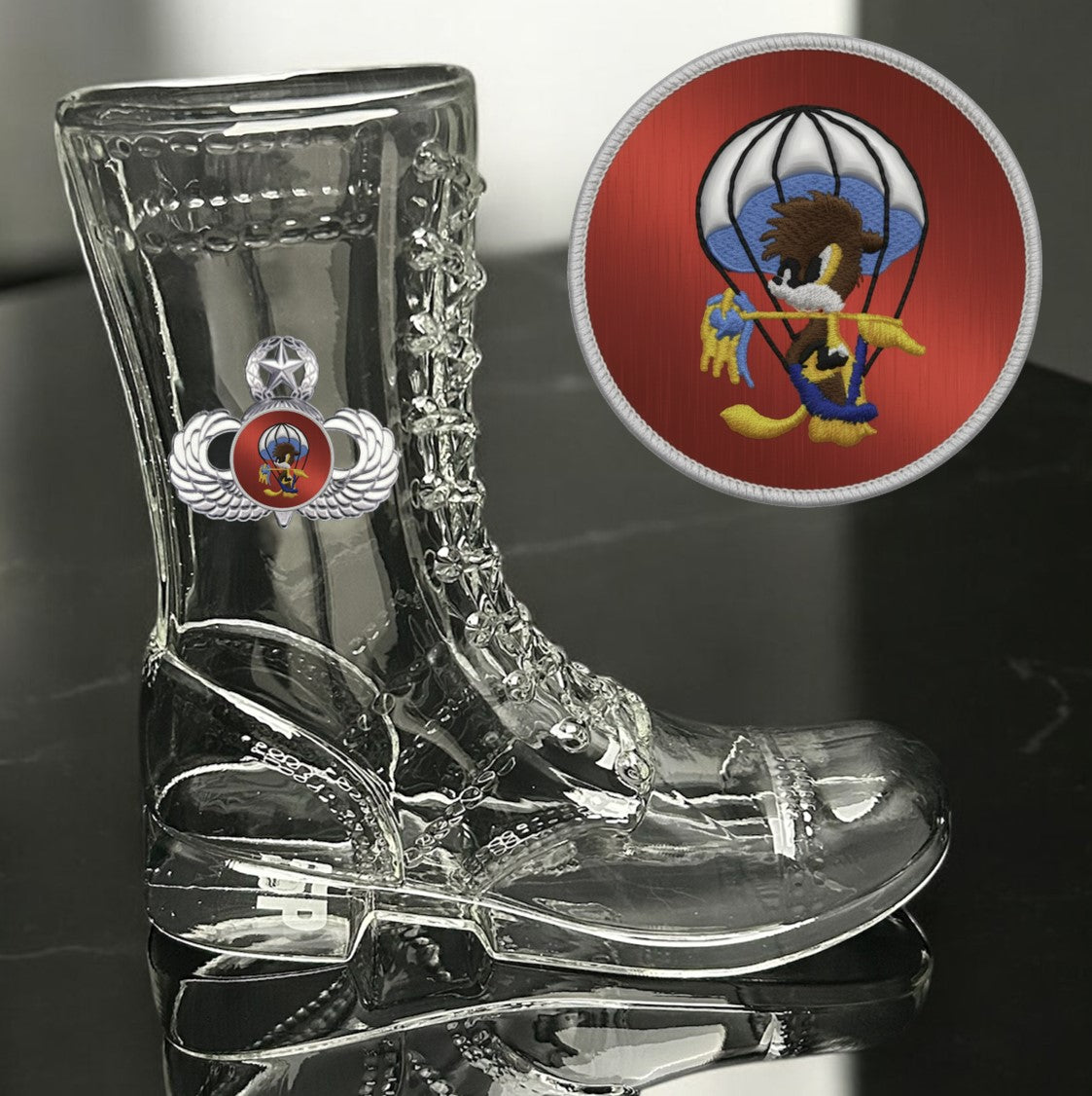 Paratrooper Das Boot (Pocket Patches)-Beer boot
