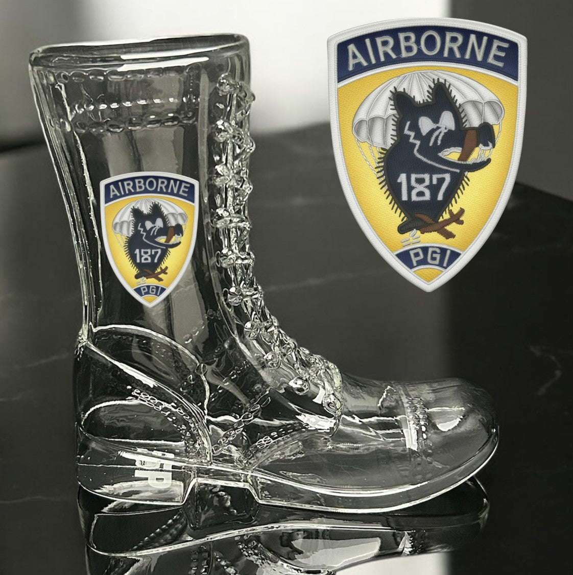 Paratrooper Das Boot (Pocket Patches)-Beer boot