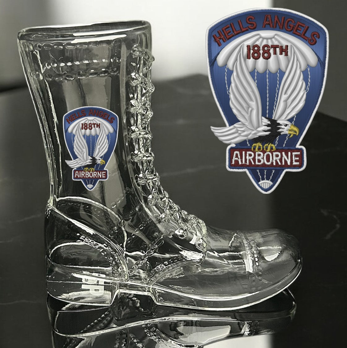 Paratrooper Das Boot (Pocket Patches)-Beer boot