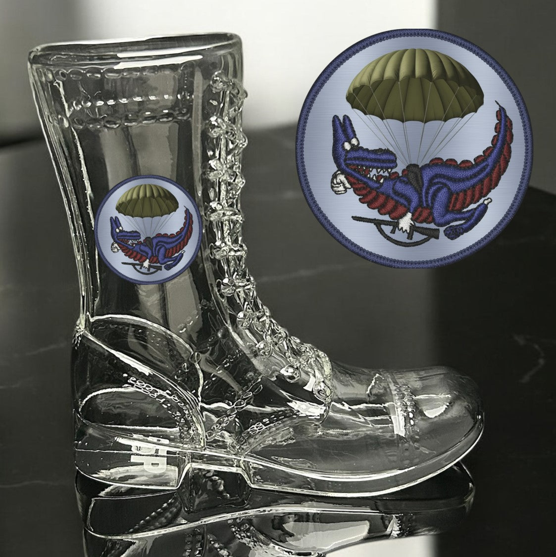 Paratrooper Das Boot (Pocket Patches)-Beer boot