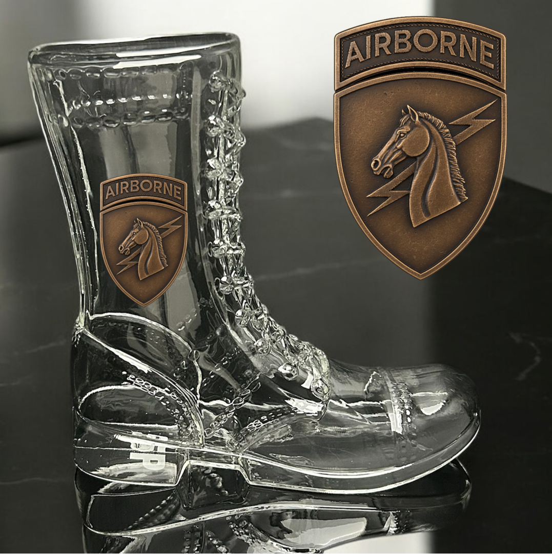 Paratrooper Das Boot (Special Operations Unit Patches) -Beer boot