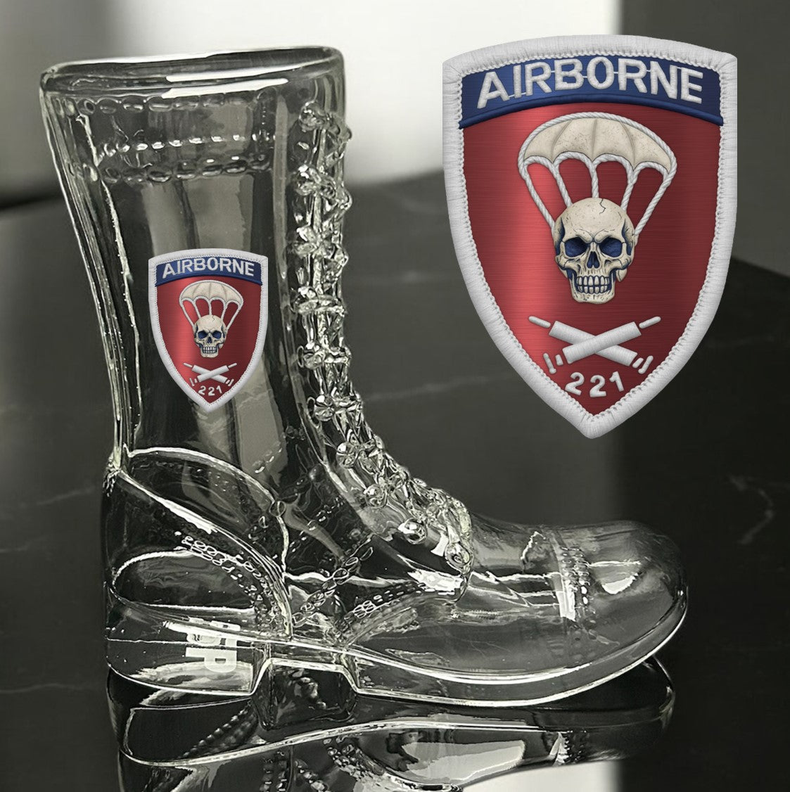 Paratrooper Das Boot (Pocket Patches)-Beer boot