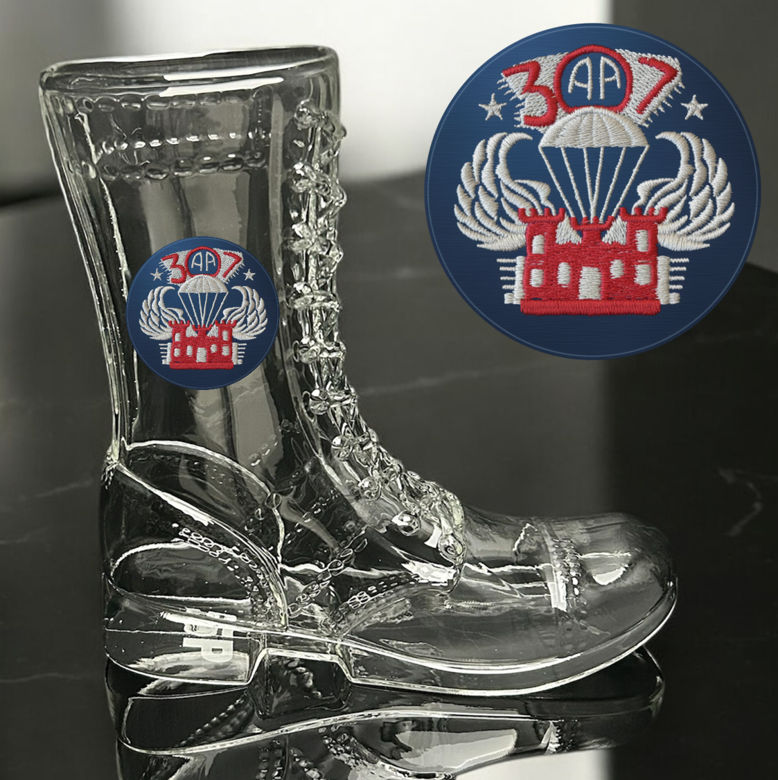 Paratrooper Das Boot (Pocket Patches)-Beer boot