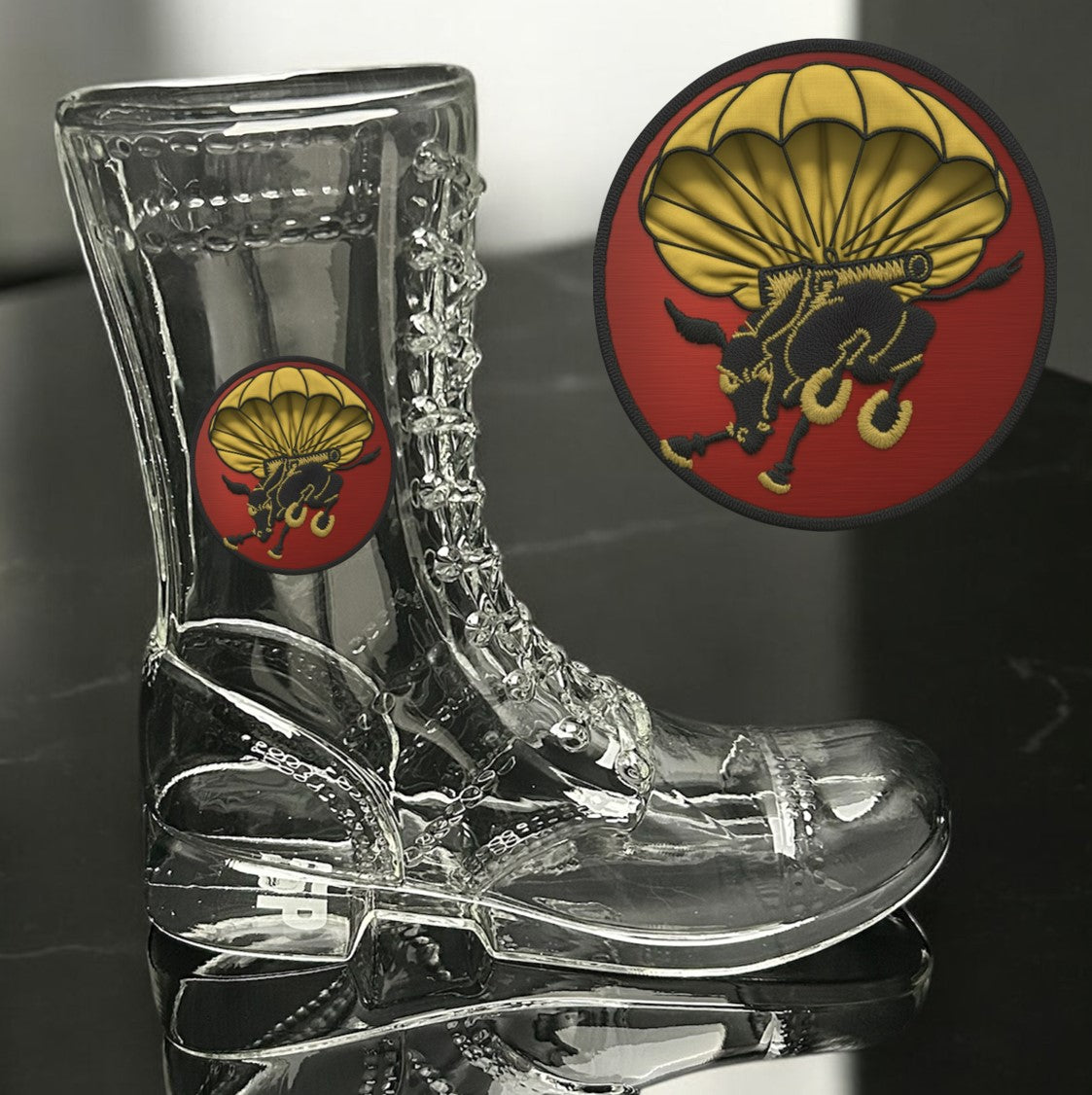Paratrooper Das Boot (Pocket Patches)-Beer boot