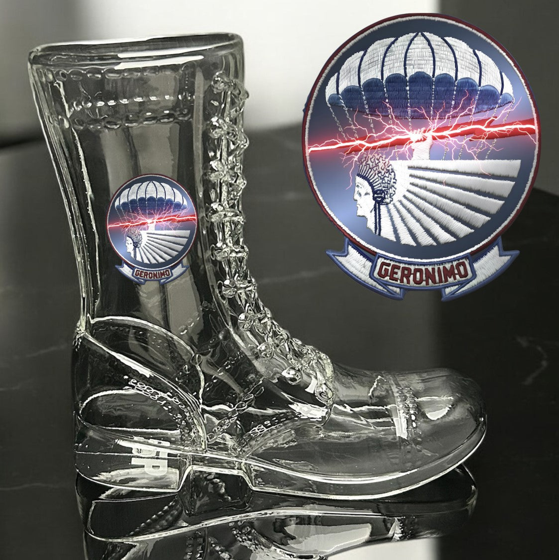 Paratrooper Das Boot (Pocket Patches)-Beer boot