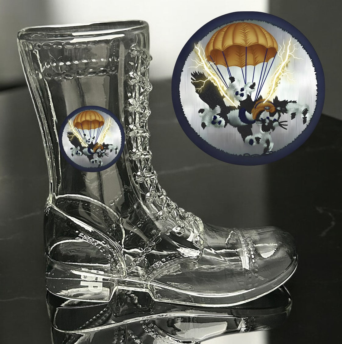 Paratrooper Das Boot (Pocket Patches)-Beer boot