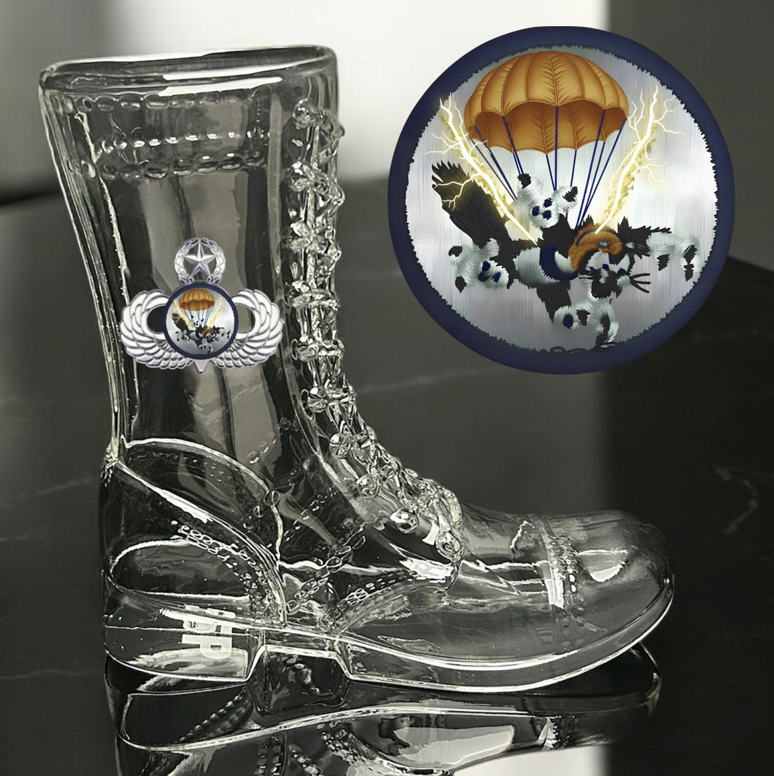 Paratrooper Das Boot (Pocket Patches)-Beer boot
