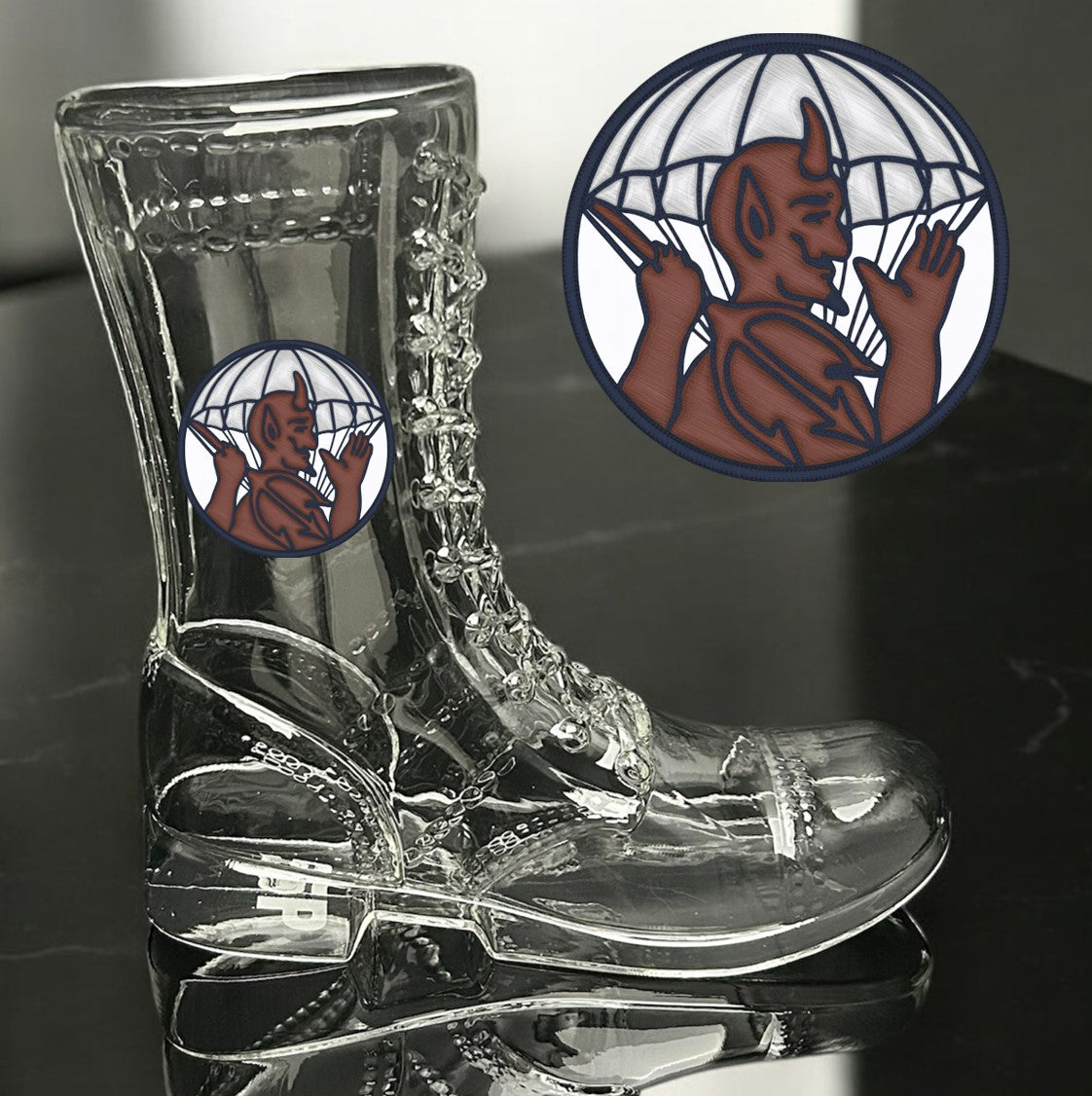 Paratrooper Das Boot (Pocket Patches)-Beer boot