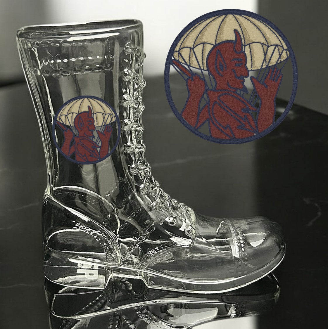 Paratrooper Das Boot (Pocket Patches)-Beer boot