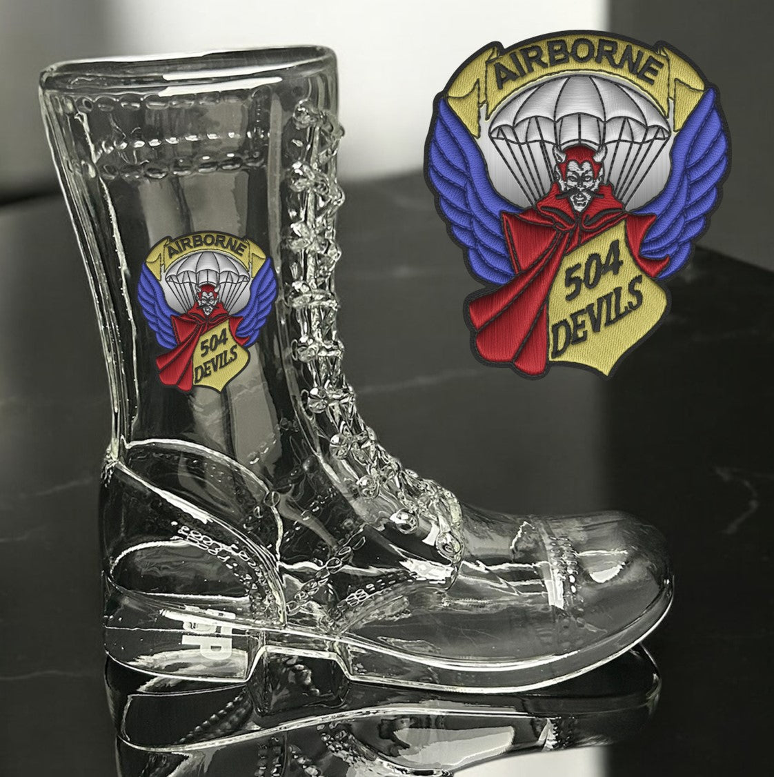 Paratrooper Das Boot (Pocket Patches)-Beer boot