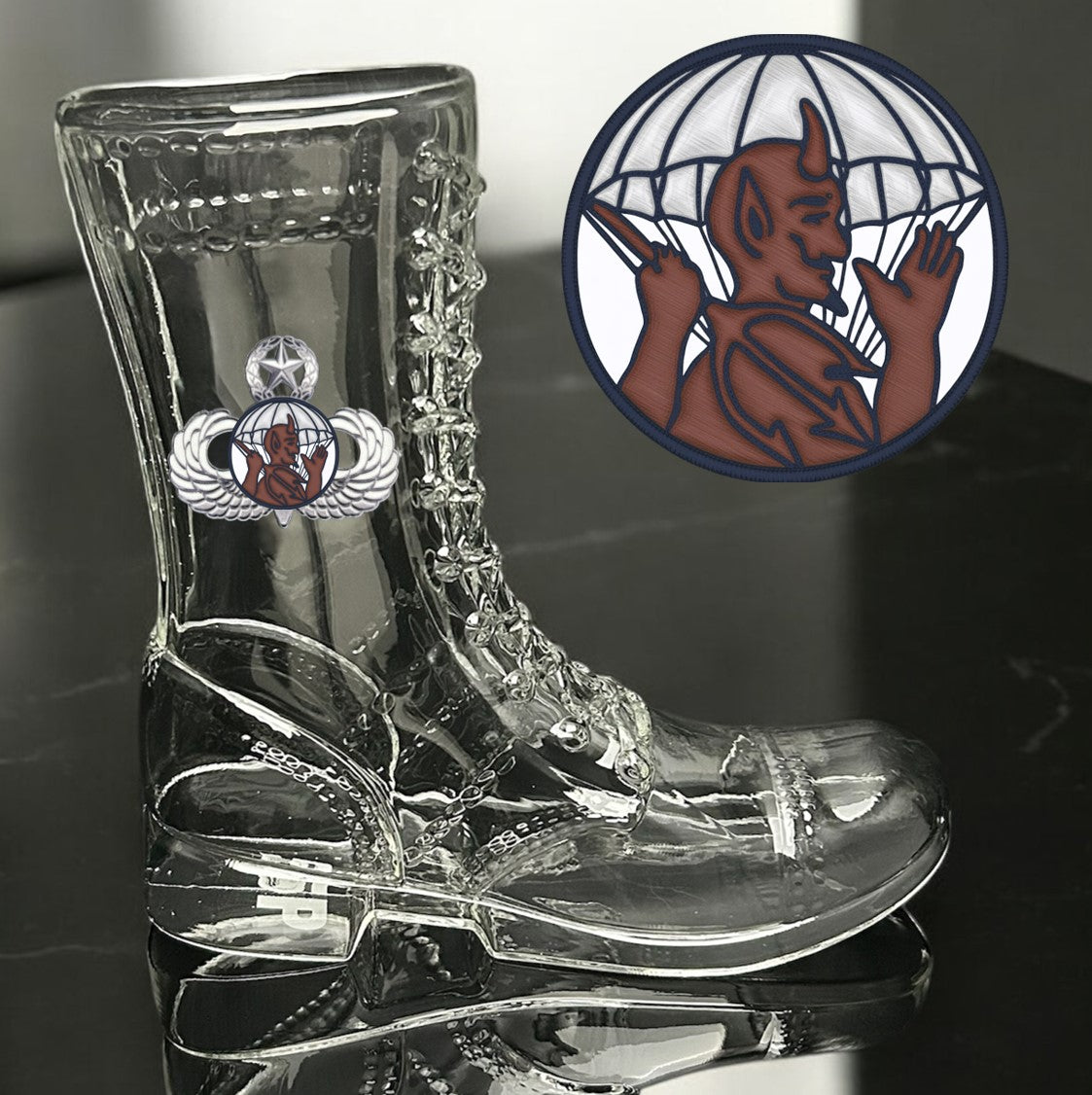 Paratrooper Das Boot (Pocket Patches)-Beer boot