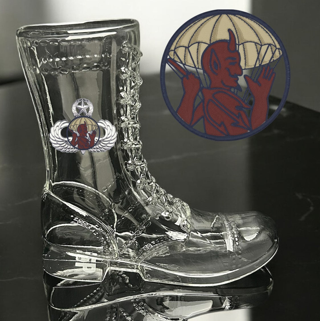 Paratrooper Das Boot (Pocket Patches)-Beer boot