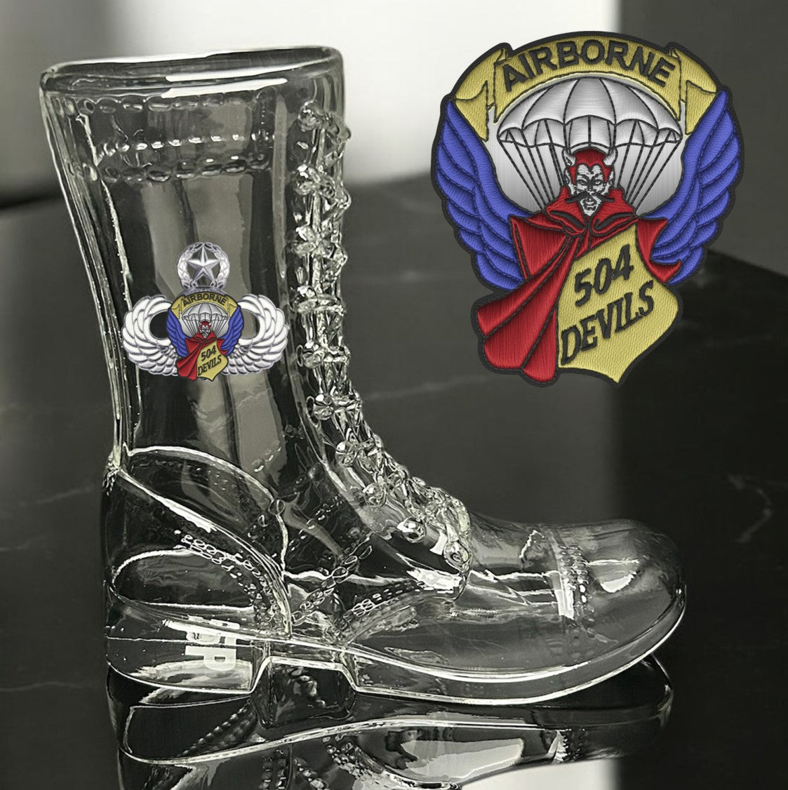 Paratrooper Das Boot (Pocket Patches)-Beer boot