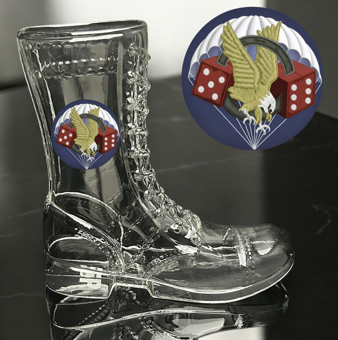 Paratrooper Das Boot (Pocket Patches)-Beer boot