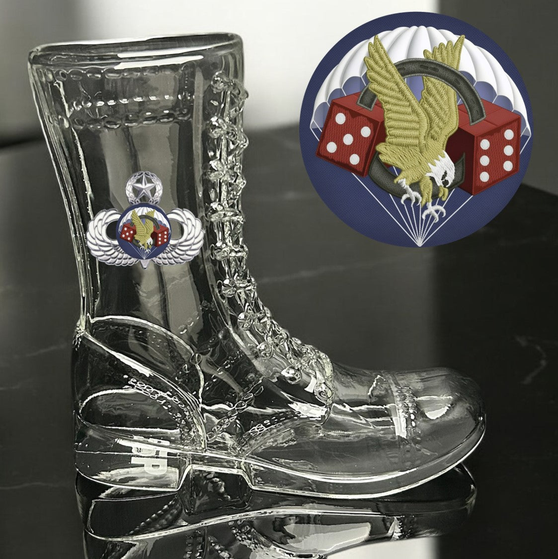 Paratrooper Das Boot (Pocket Patches)-Beer boot