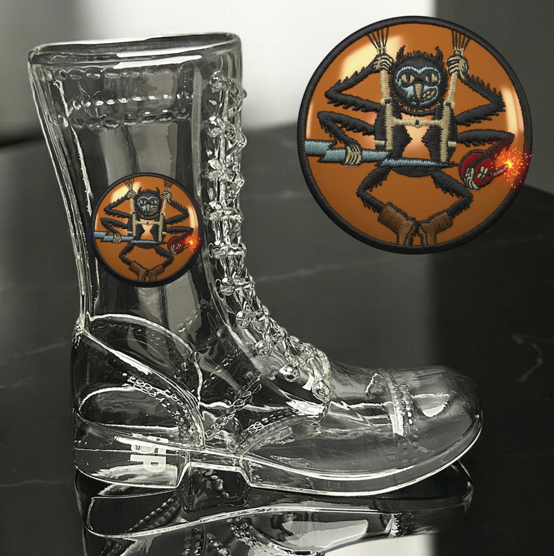 Paratrooper Das Boot (Pocket Patches)-Beer boot