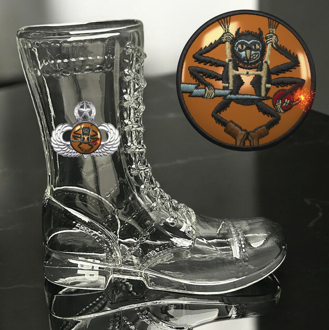 Paratrooper Das Boot (Pocket Patches)-Beer boot