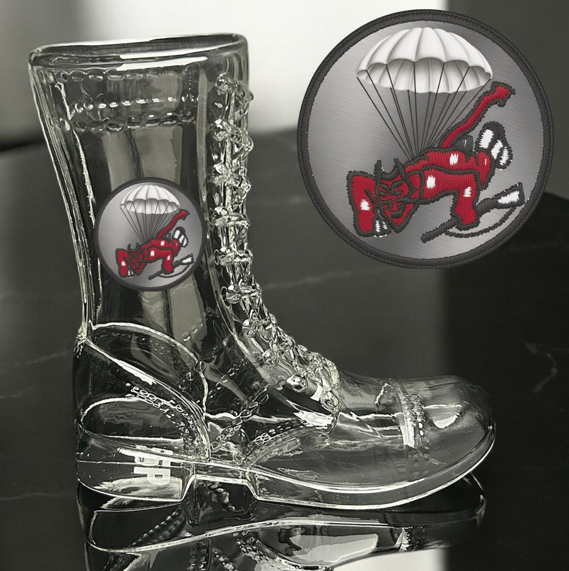 Paratrooper Das Boot (Pocket Patches)-Beer boot