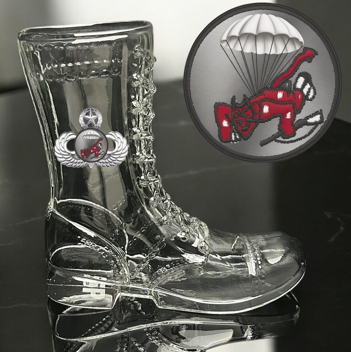 Paratrooper Das Boot (Pocket Patches)-Beer boot