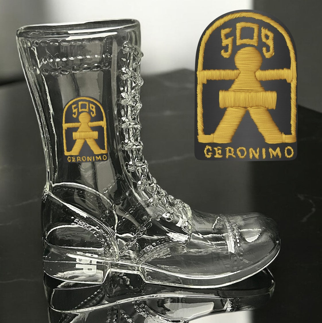 Paratrooper Das Boot (Pocket Patches)-Beer boot