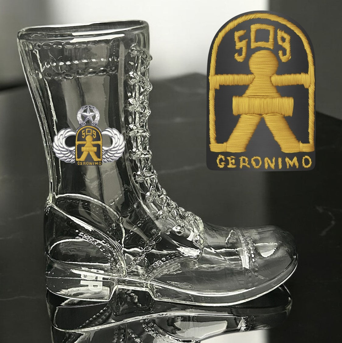 Paratrooper Das Boot (Pocket Patches)-Beer boot