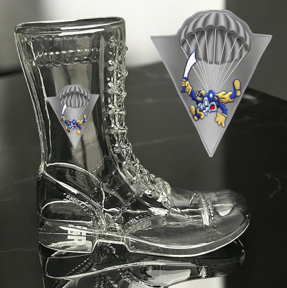 Paratrooper Das Boot (Pocket Patches)-Beer boot