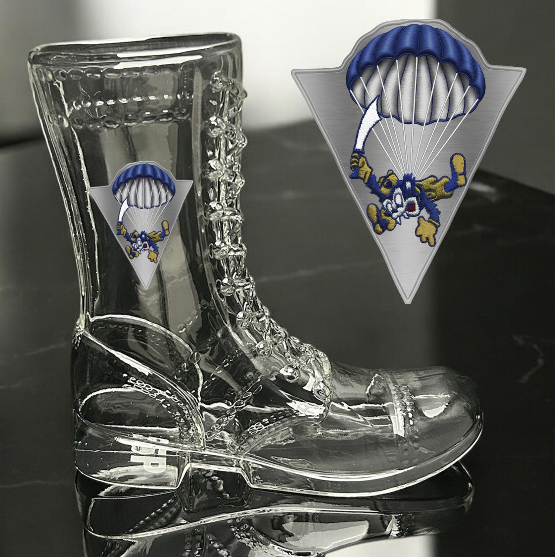 Paratrooper Das Boot (Pocket Patches)-Beer boot