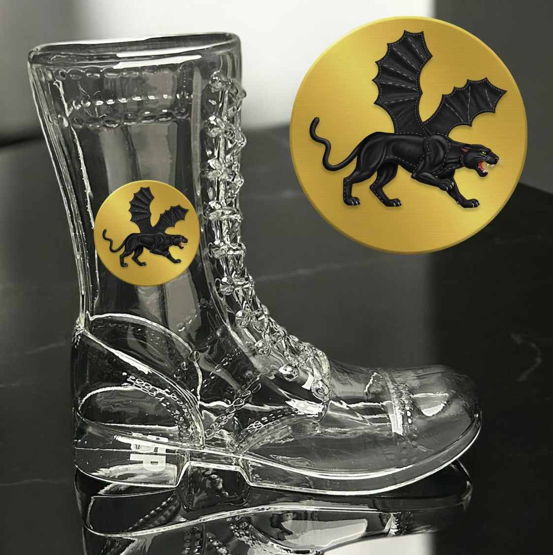 Paratrooper Das Boot (Pocket Patches)-Beer boot