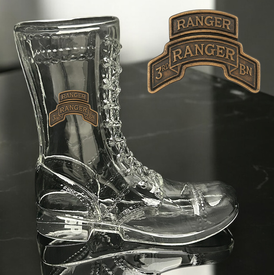 Paratrooper Das Boot (Special Operations Unit Patches) -Beer boot