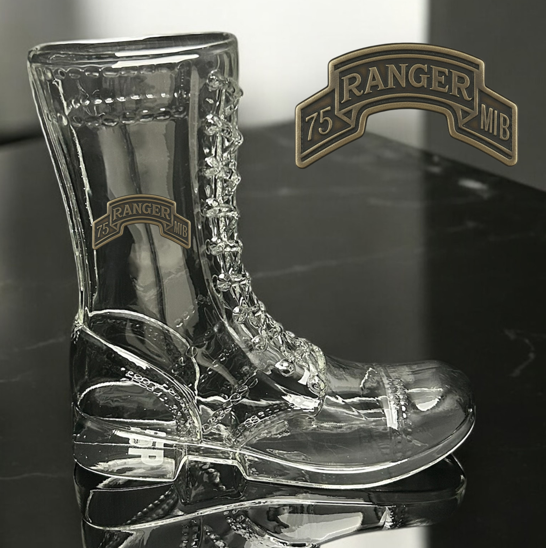 Paratrooper Das Boot (Special Operations Unit Patches) -Beer boot