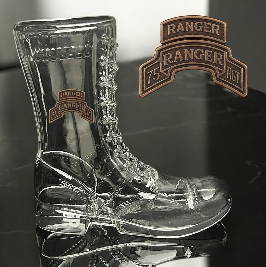 Paratrooper Das Boot (Special Operations Unit Patches) -Beer boot
