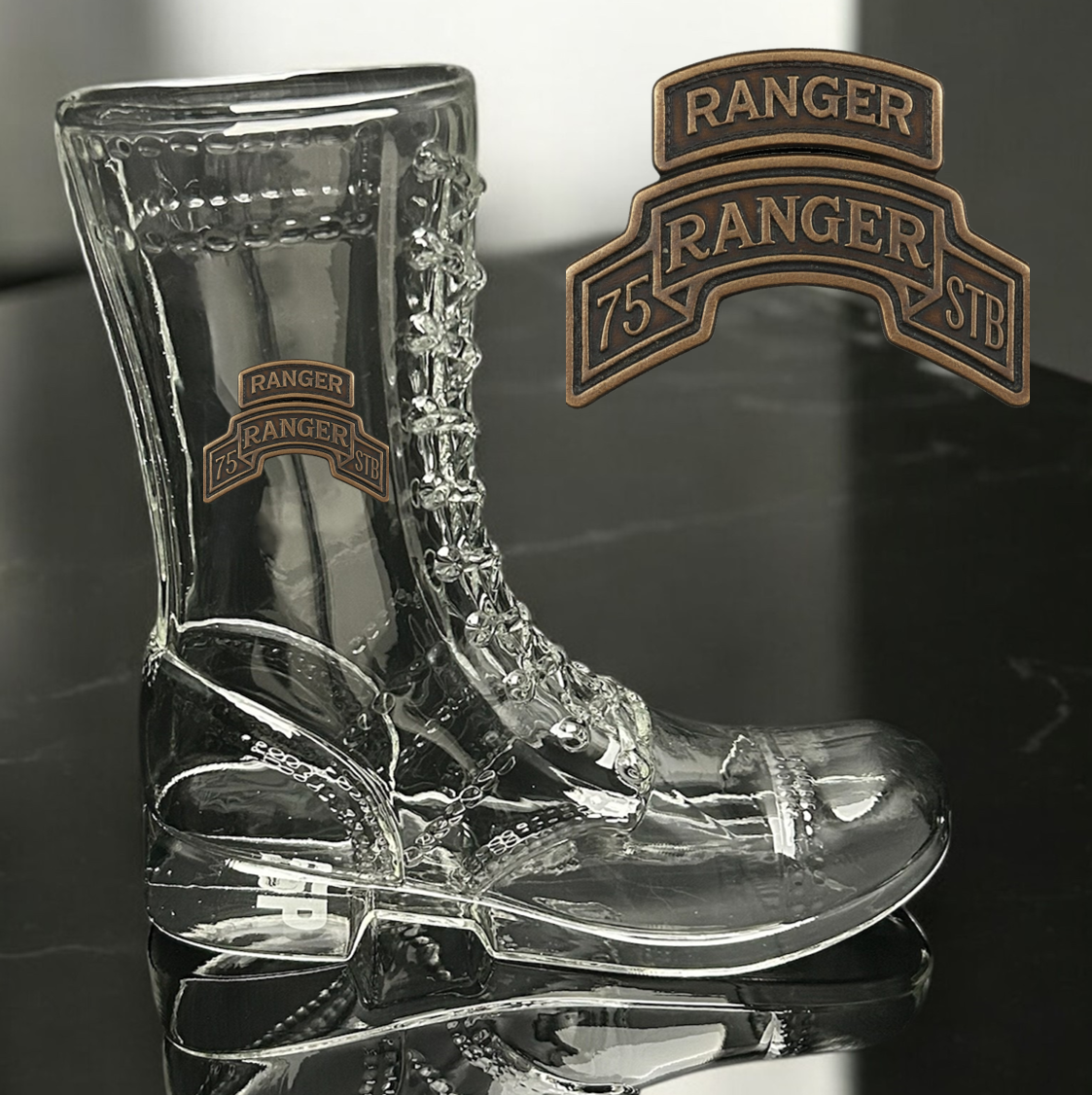 Paratrooper Das Boot (Special Operations Unit Patches) -Beer boot