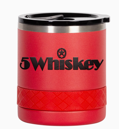 Armband 5Whiskey Rocks Tumbler (Red)