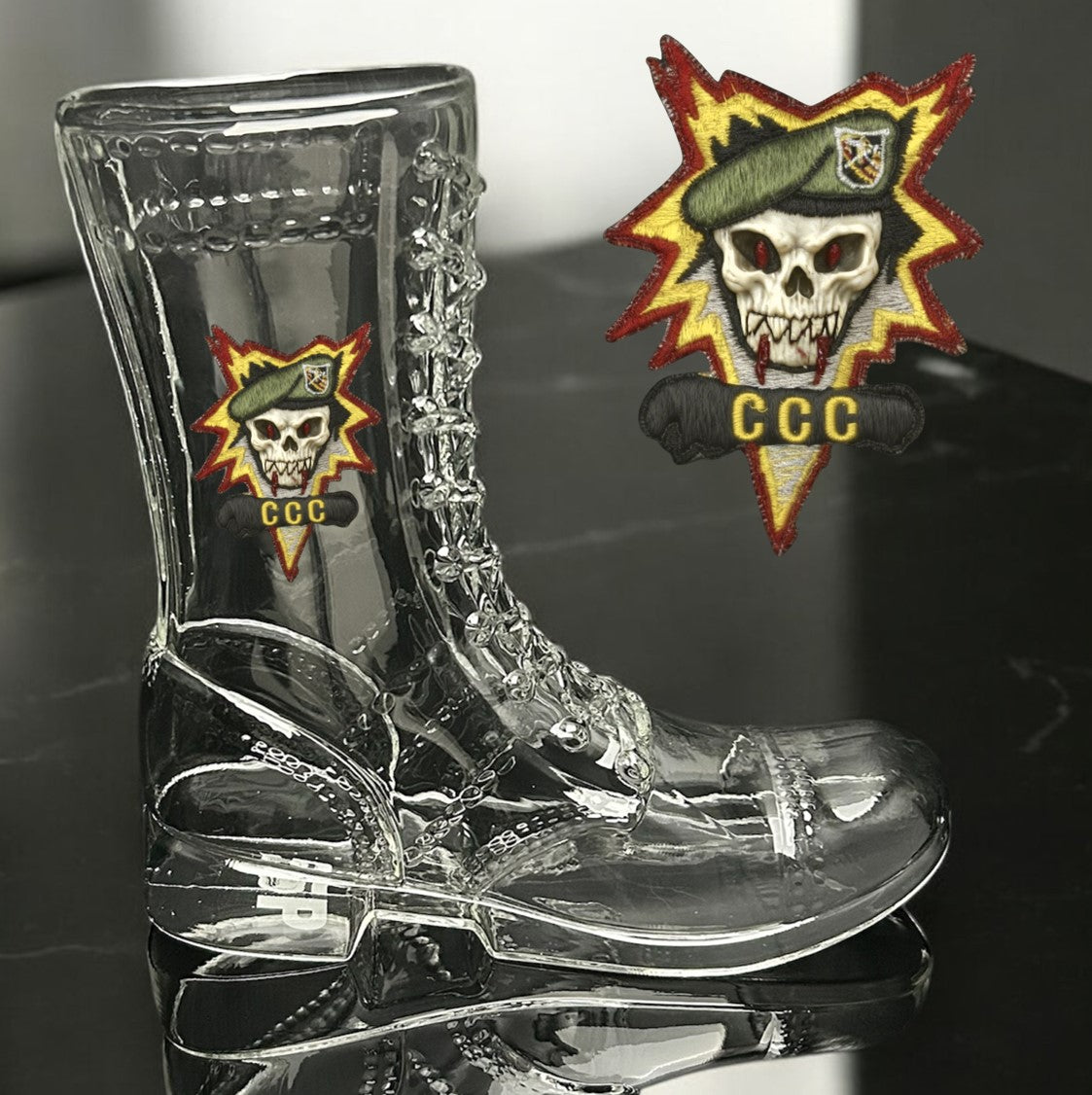 Paratrooper Das Boot (Pocket Patches)-Beer boot