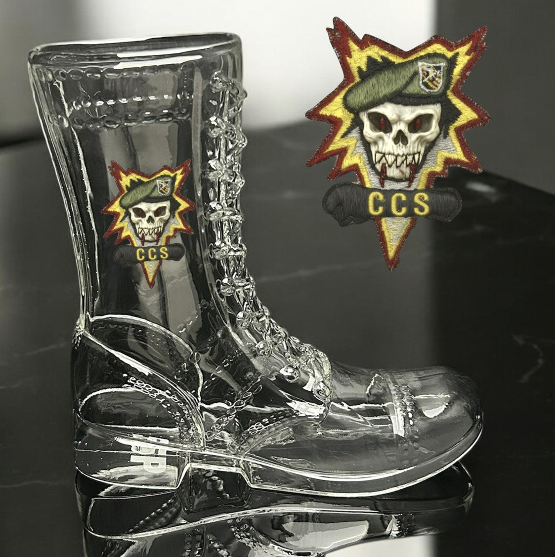 Paratrooper Das Boot (Pocket Patches)-Beer boot