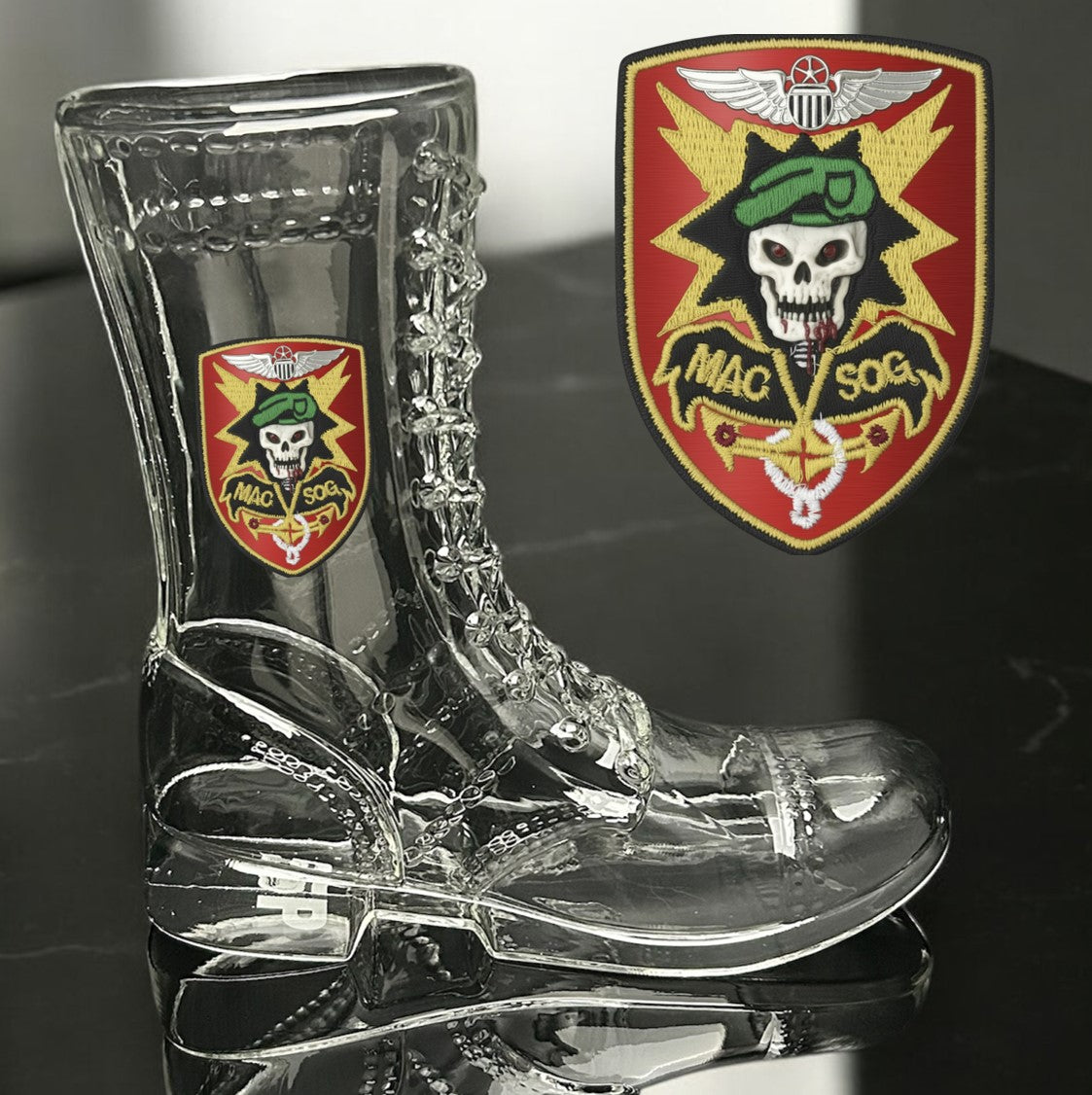 Paratrooper Das Boot (Pocket Patches)-Beer boot