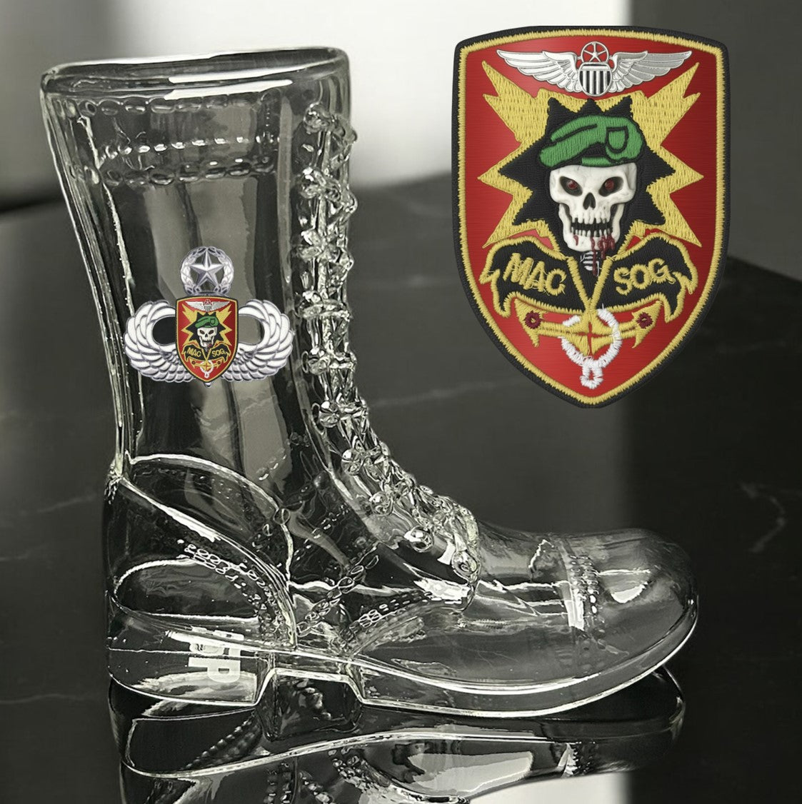 Paratrooper Das Boot (Pocket Patches)-Beer boot