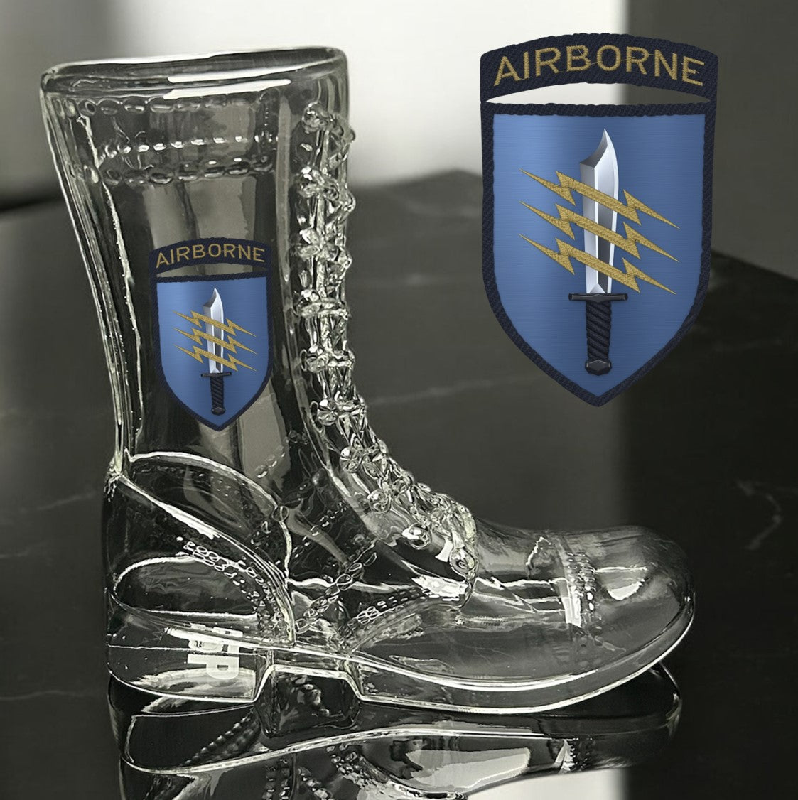 Paratrooper Das Boot (Pocket Patches)-Beer boot