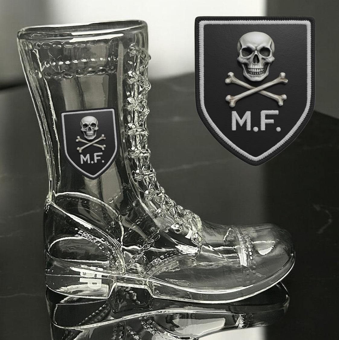 Paratrooper Das Boot (Pocket Patches)-Beer boot