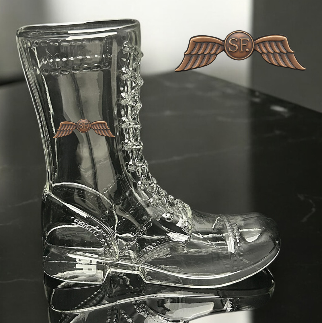 Paratrooper Das Boot (Special Operations Unit Patches) -Beer boot