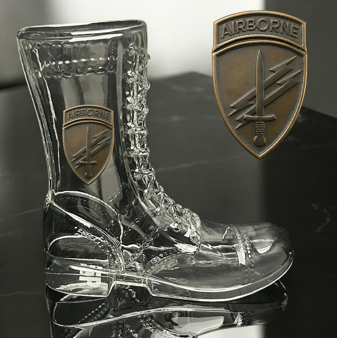 Paratrooper Das Boot (Special Operations Unit Patches) -Beer boot