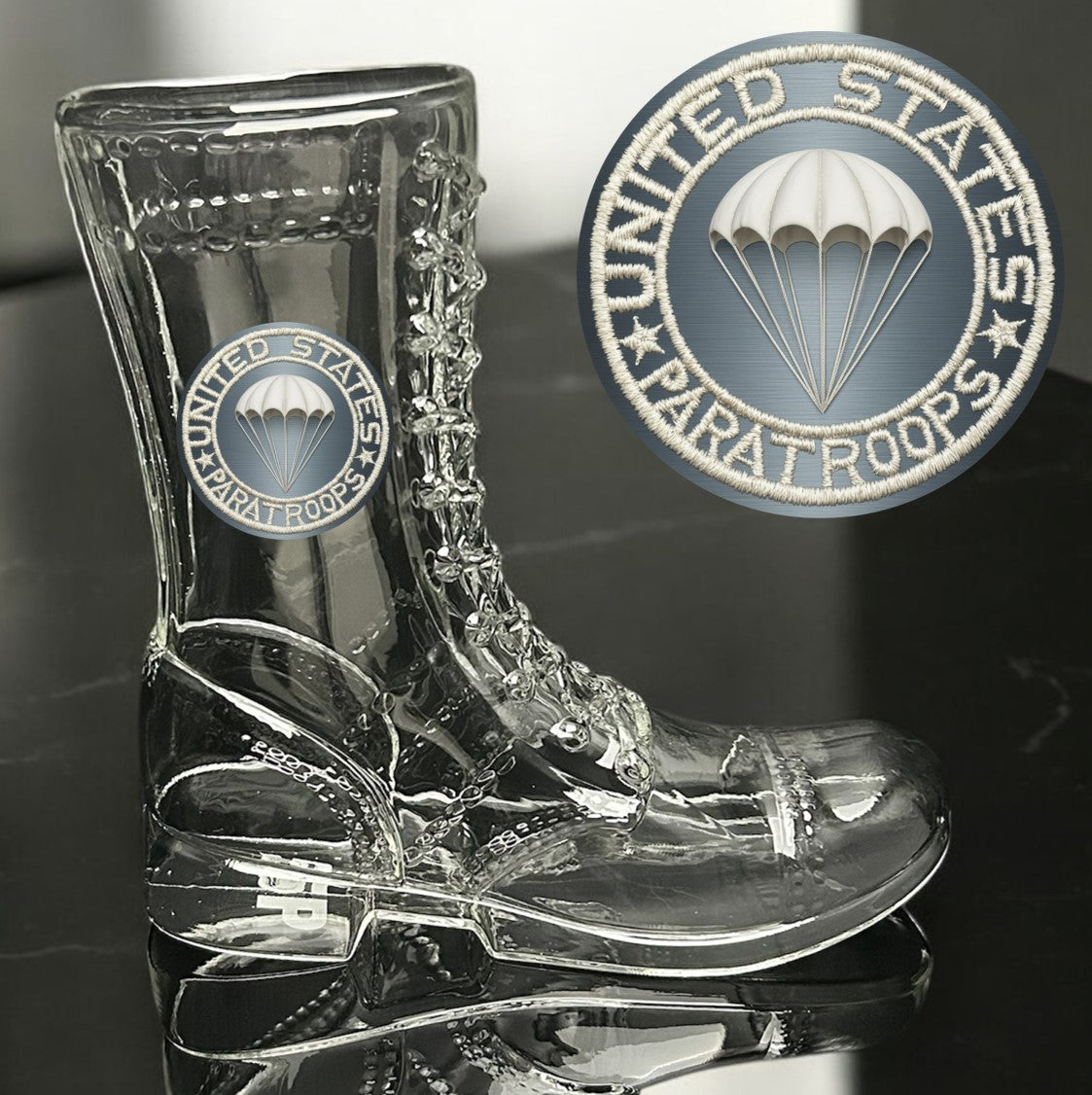 Paratrooper Das Boot (Pocket Patches)-Beer boot